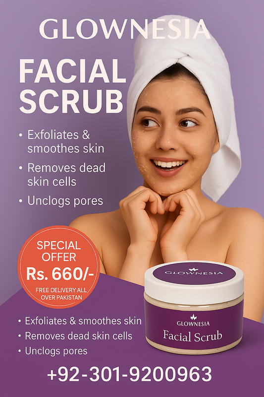 Glownesia Facial Scrub